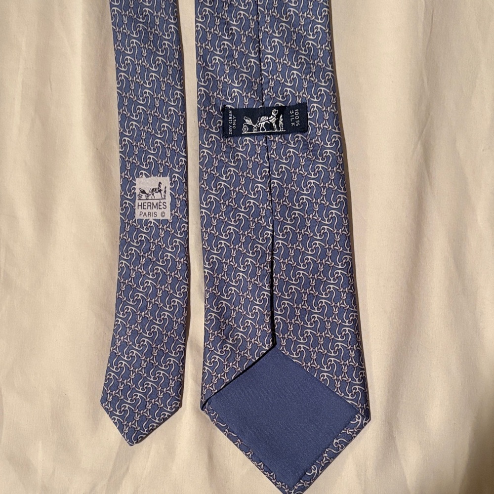 Hermes Silk Tie